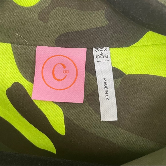 NWT size 8 jacket by C98 - green Colors - Picture 6 of 10